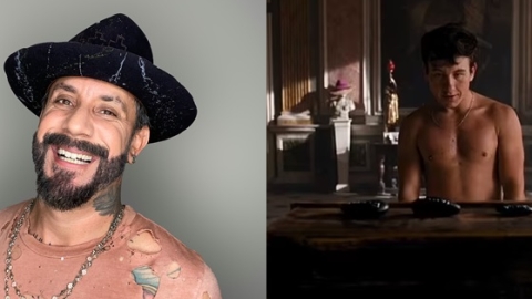 AJ McLean, do Backstreet Boys, reproduz cena de "Saltburn" e aparece nu em vídeo