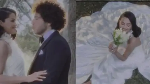 Vestido da Ralph Lauren, diamantes e famosos convidados: Tudo sobre o casamento de Selena Gomez